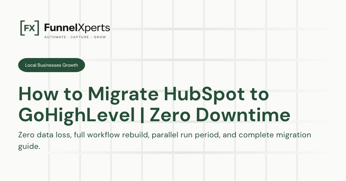 migrate hubspot to gohighlevel