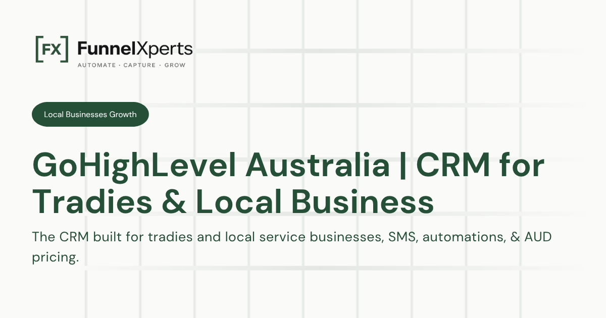 GoHighLevel Australia